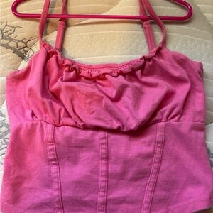 Hollister Vibrant Pink Tank Top